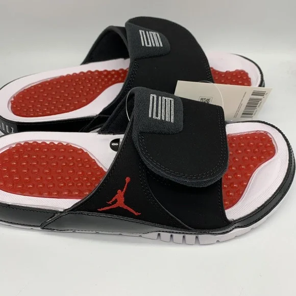Air Jordan Hydro XI‎ Retro Bred Slides Size 8